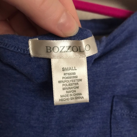 Blue Back Design Top - Picture 6 of 6